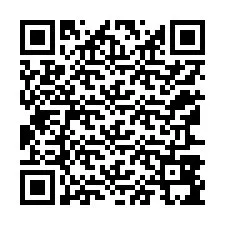 Codice QR per il numero di telefono +12167895858