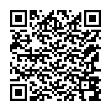 Código QR para número de teléfono +12167896951