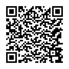 QR-koodi puhelinnumerolle +12167896965