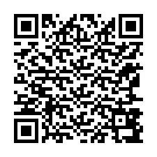 QR-код для номера телефона +12167897482