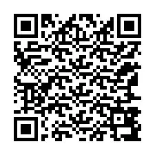 QR-koodi puhelinnumerolle +12167897484