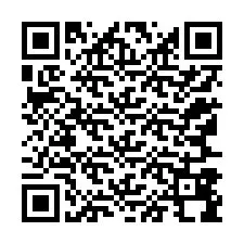 QR-code voor telefoonnummer +12167898038