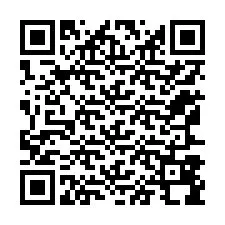 Codice QR per il numero di telefono +12167898043