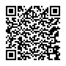 QR-Code für Telefonnummer +12167898045