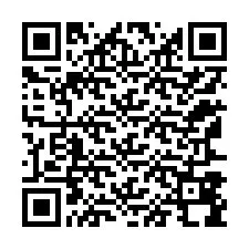 Kode QR untuk nomor Telepon +12167898054