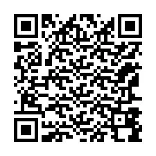 Kode QR untuk nomor Telepon +12167898055