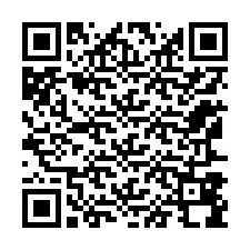 QR код за телефонен номер +12167898057