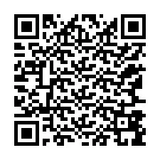 QR-код для номера телефона +12167899028