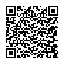 QR-koodi puhelinnumerolle +12167899036