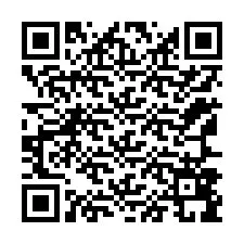 QR-код для номера телефона +12167899601