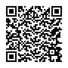 Codice QR per il numero di telefono +12167899617
