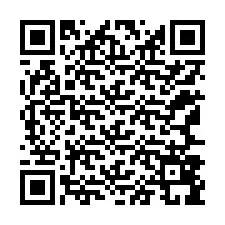 QR-код для номера телефона +12167899620