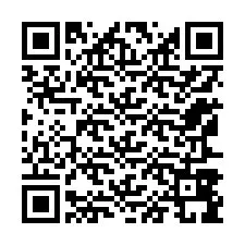 QR-koodi puhelinnumerolle +12167899857