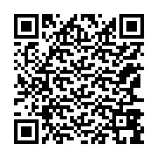 Código QR para número de teléfono +12167899865