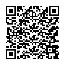 QR Code สำหรับหมายเลขโทรศัพท์ +12167899874