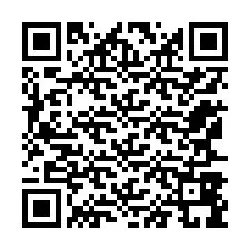 QR kód a telefonszámhoz +12167899877