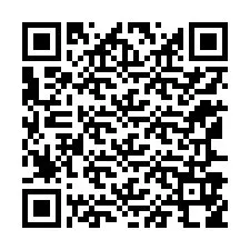 QR-Code für Telefonnummer +12167958252