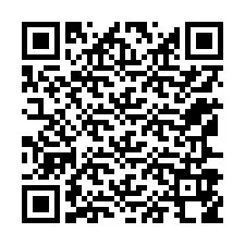 QR код за телефонен номер +12167958253