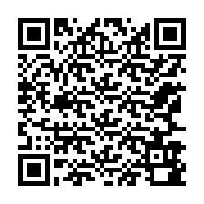 QR-код для номера телефона +12167980527