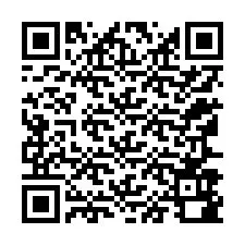 QR-код для номера телефона +12167980758