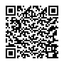 Codice QR per il numero di telefono +12167980910