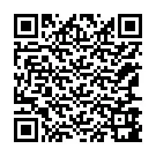 QR Code pour le numéro de téléphone +12167981181