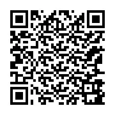 Kod QR dla numeru telefonu +12167981185