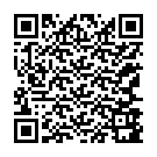 Codice QR per il numero di telefono +12167981330