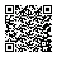 QR Code สำหรับหมายเลขโทรศัพท์ +12167981335