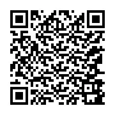 QR-code voor telefoonnummer +12167981378