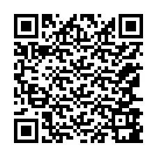 QR-код для номера телефона +12167981379