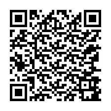 QR kód a telefonszámhoz +12167981388