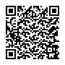 QR kód a telefonszámhoz +12167981919