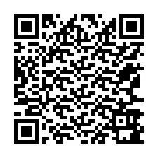 Código QR para número de teléfono +12167981923