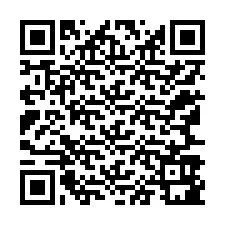 Código QR para número de telefone +12167981928