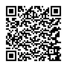 QR-koodi puhelinnumerolle +12167981930