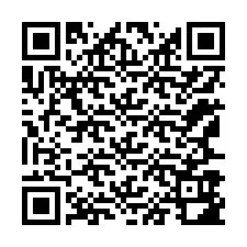 QR-koodi puhelinnumerolle +12167982161