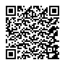 QR-code voor telefoonnummer +12167982163