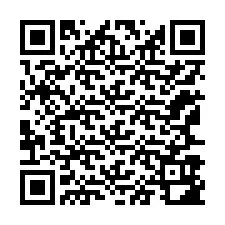 QR код за телефонен номер +12167982165