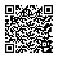 QR Code สำหรับหมายเลขโทรศัพท์ +12167982615