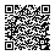 QR-Code für Telefonnummer +12167982616