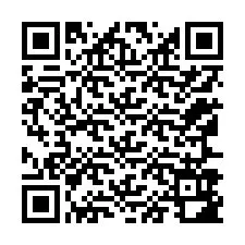 QR kód a telefonszámhoz +12167982619