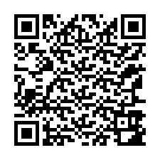 Código QR para número de telefone +12167982840