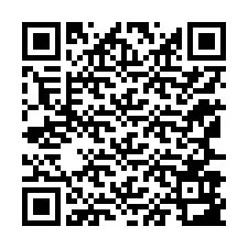 QR код за телефонен номер +12167983762