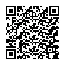 Codice QR per il numero di telefono +12167984345