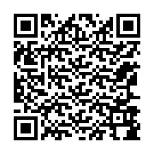 QR Code pour le numéro de téléphone +12167984347