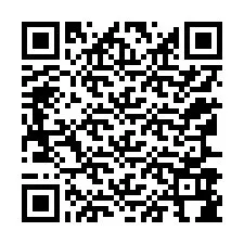 QR-Code für Telefonnummer +12167984348