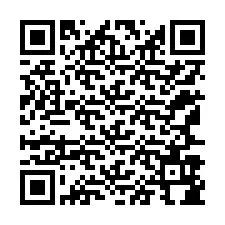 Kode QR untuk nomor Telepon +12167984560