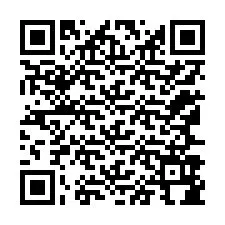 Código QR para número de teléfono +12167984669