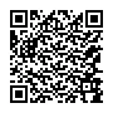 QR Code สำหรับหมายเลขโทรศัพท์ +12167984763